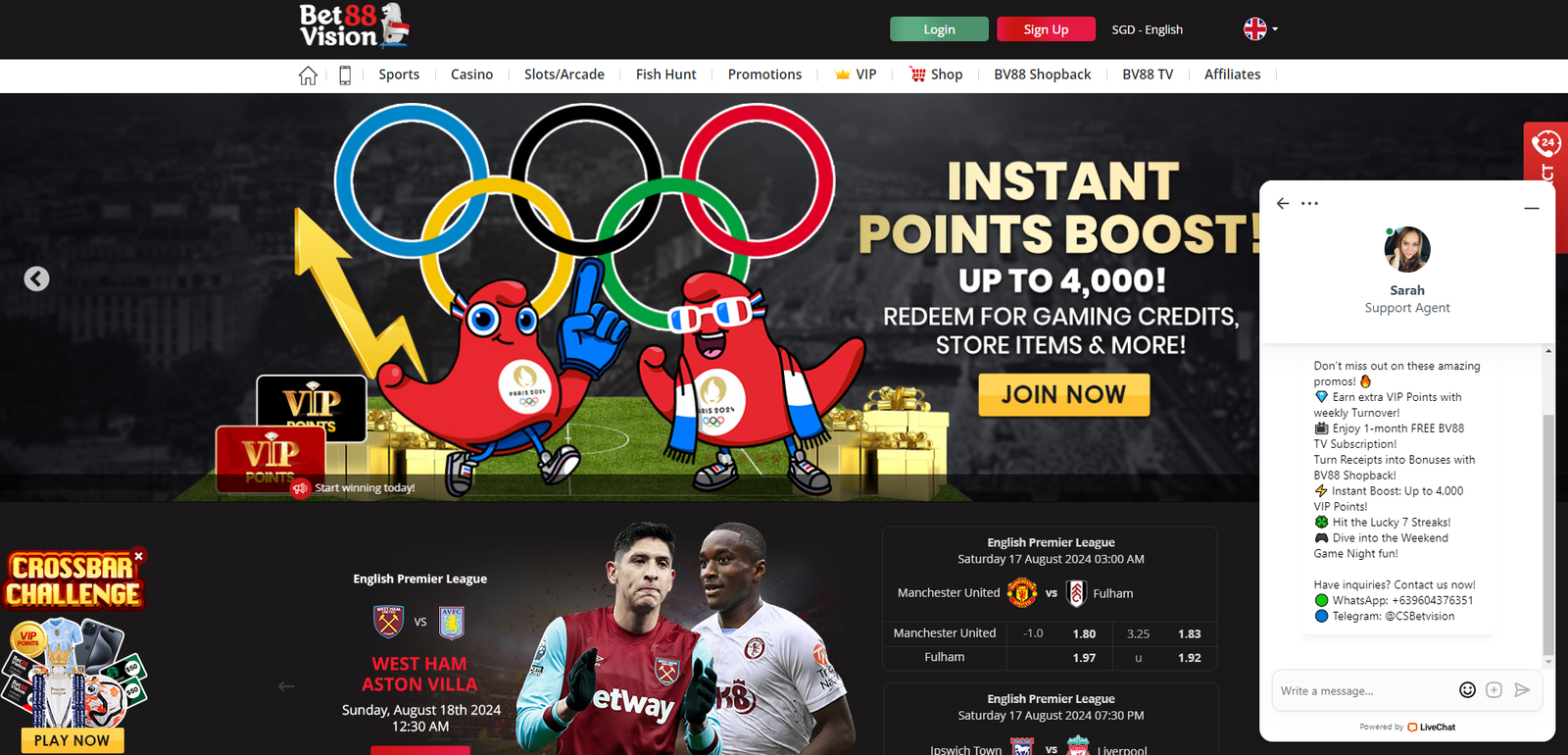 betvision88 Trusted Casino Online